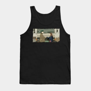 The almost got hit by the truck scene Tank Top